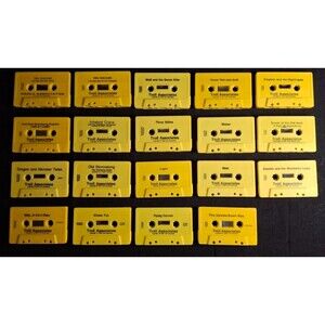 Lot of 19 Troll Associates 1975-1988 Cassette Tapes No Books